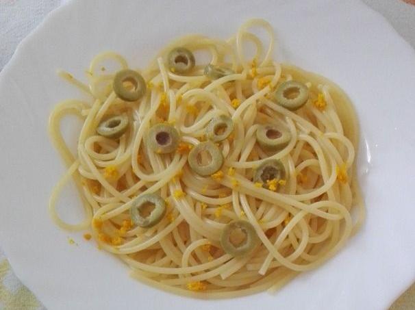 Spaghetti all'arancia