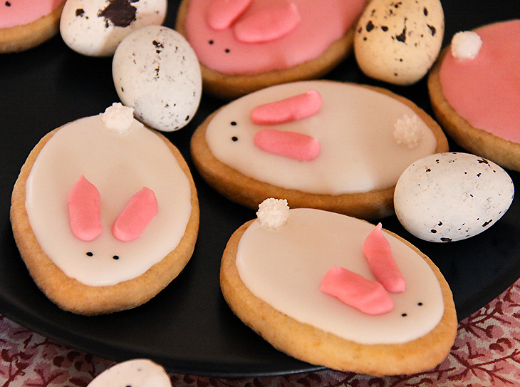 Biscottini di Pasqua a forma di coniglietto