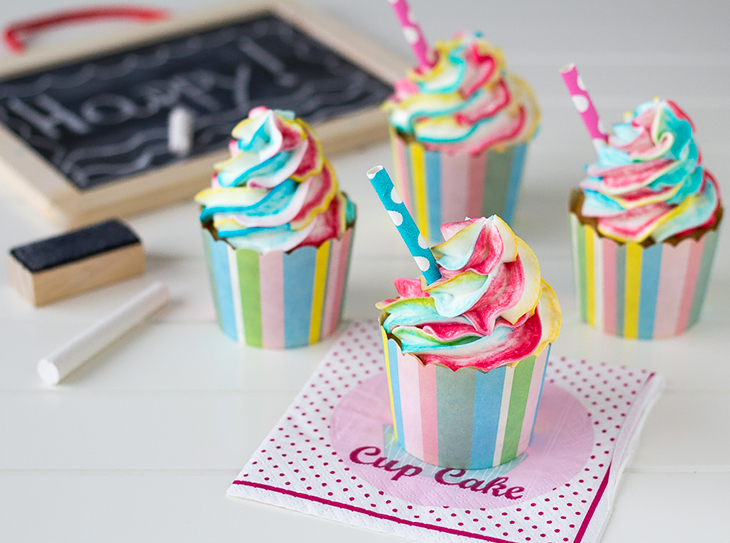 Cupcake multicolor