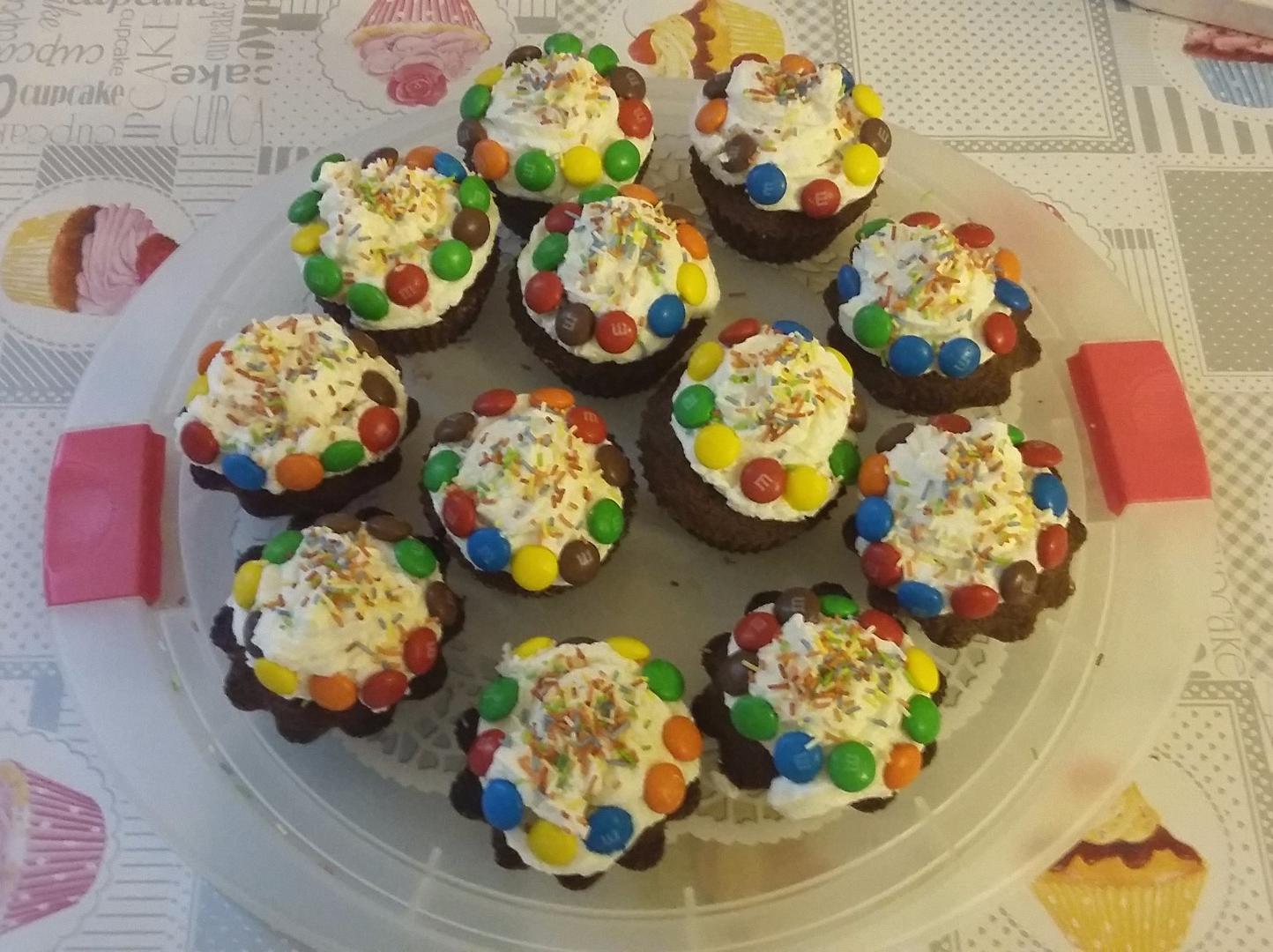 Cupcake di buon compleanno