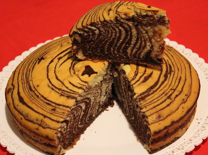 Zebra Cake, ovvero Torta zebrata