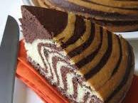 torta zebrata